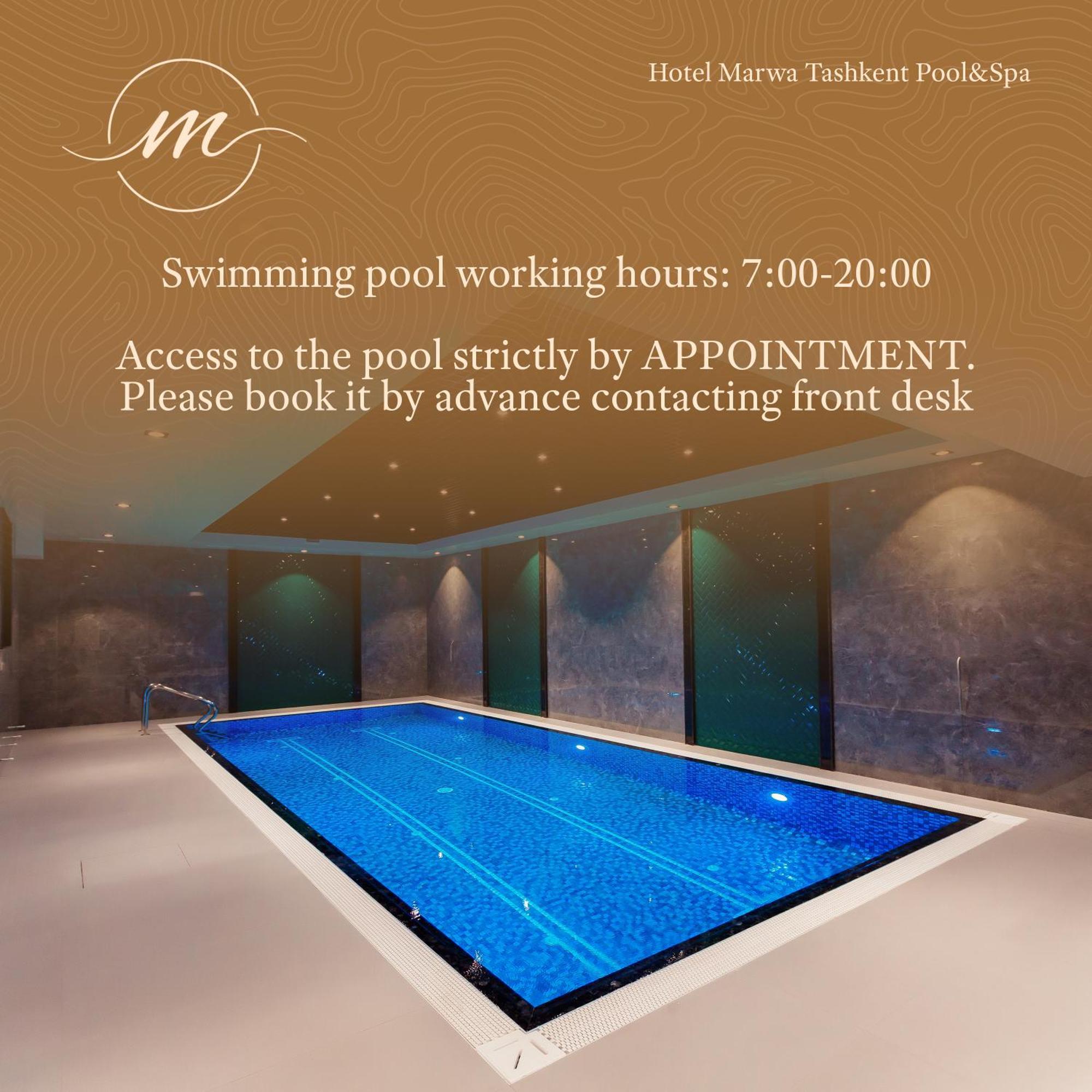 Hotel Marwa Tashkent Pool&Spa Kültér fotó